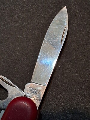 WENGER DELEMONT SWISS ARMY KNIFE FACTORY ENGRAVED HIKER 10 TOOL | eBay
