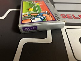 Tennis Silver Box Picture Label Famicom NES Japan import boxed + manual Nintendo