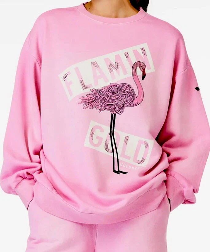 con etiquetas NUEVO CON ETIQUETAS 269 Goldbergh Active INCREÍBLE Blingy Miami Pink Flamingo G1N Foto 3 de 4