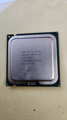 Intel Core 2 Duo E8400 CPU 3.0 GHz 6MB LGA 775 Desktop Processor SLAPL SLB9J