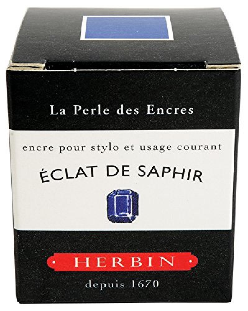 (TG. 5.5 x 5 x 5 cm) Herbin 13016 Inchiostro, Riflessi di Zaffiro, 5.5 x 5 x 5 c