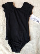 Natalie Dance Wear Leotard Black sizes TC, SC IC, LC sold each