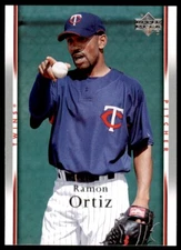 Ramon Ortiz 2007 Upper Deck #805 Minnesota Twins