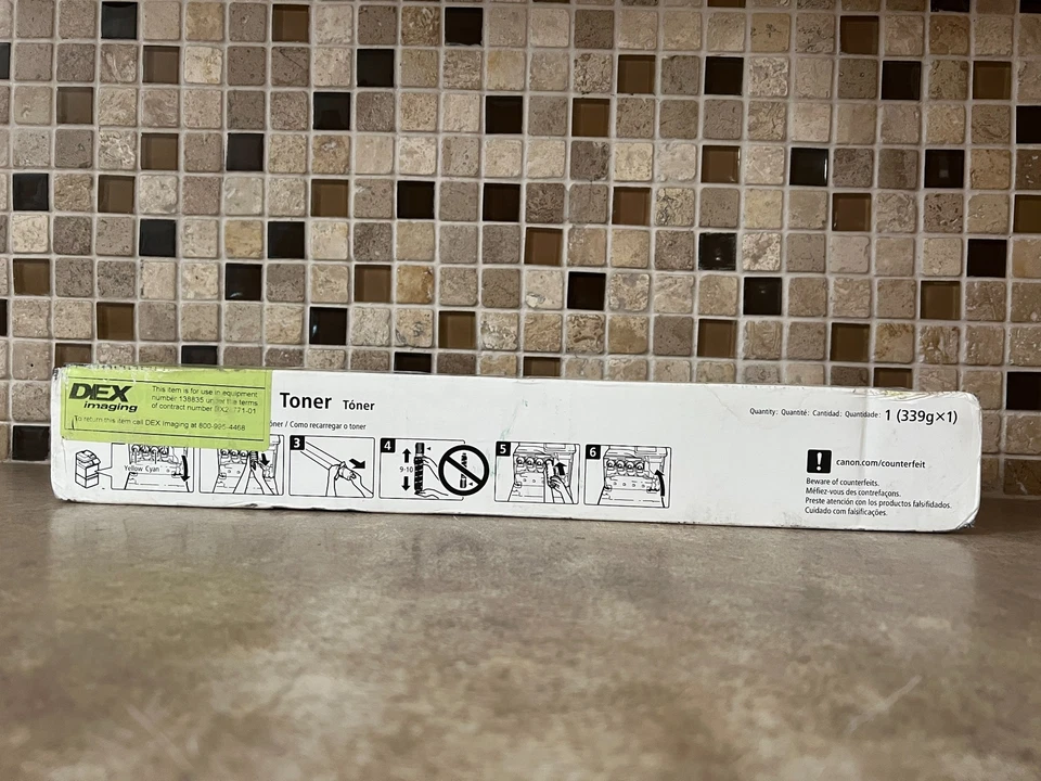 CARTUCHO DE TÓNER CIAN ORIGINAL CANON GPR-51 8517B003[AB] UC1-16 Foto 3 de 4