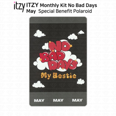 ITZY No Bad Days Monthly Kit May Official Photocard & Exclusive