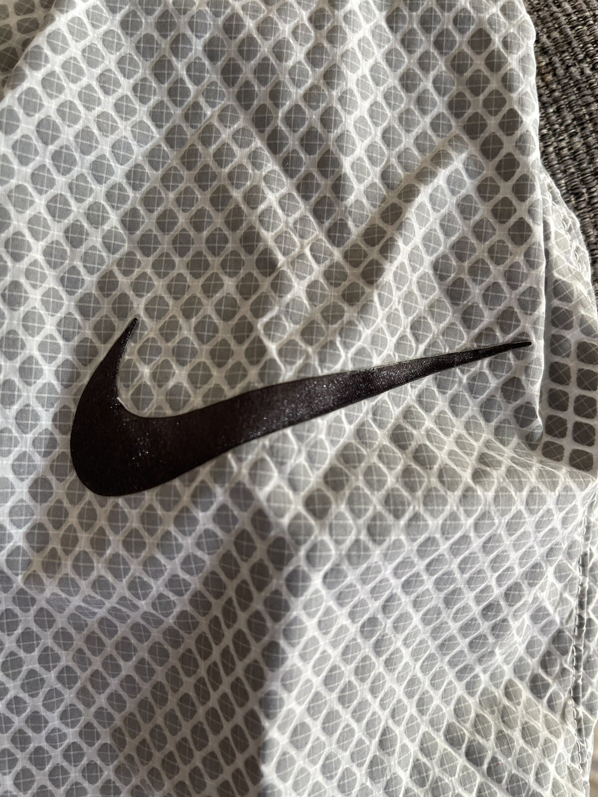 SACAI X NIKE Nike Shield giacca full zip con cappuccio repel basket grigio uomo taglia small logo