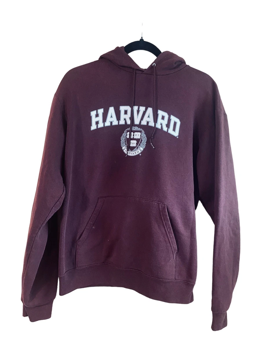 Harvard University Champion College Hoodie Sweatshirt Size Medium Flaws C
