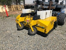 Multisweep 725C Diesel Industrial Forklift Attachment Full Size Yard Sweeper