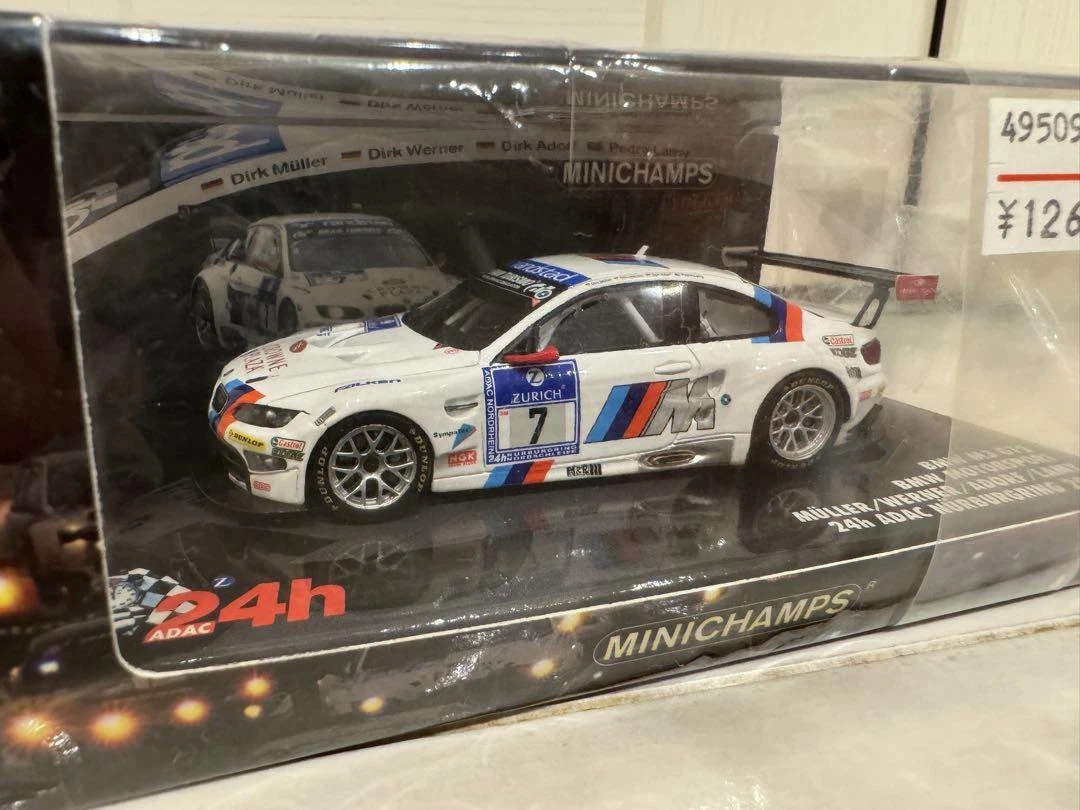 BMW M3 GT2 E92 24h ミニカー ミニチャンプス 1/43