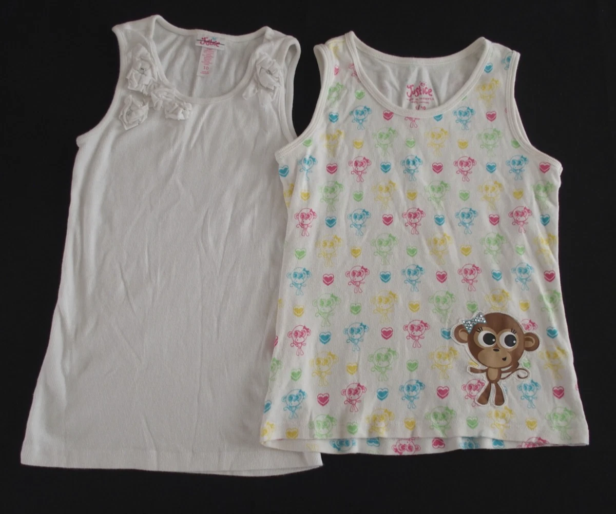 Lot Jupe & Chemisier Justice Taille 14 – Avec étiquettes, Occasion Très Bon état