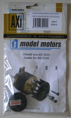 Model Motors AXI COOL2 Motor Cooler For AXI 2208 / 2212 / 2217 Brushless Motor
