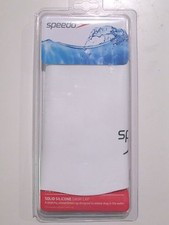 New Box for Sale - Speedo Swim Cap -- Adult Solid Silicone  White 