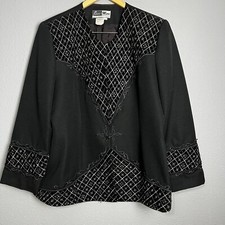 Ben Marc International Blazer Jacket Womens 20 Church Retro Glamcore Whinsigoth