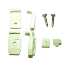 Andersen Hinge Package for Combo Storm & Screen in White (1968 to Present)