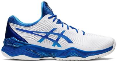 Preços baixos em ASICS Court FF Novak White Tuna Blue | eBay