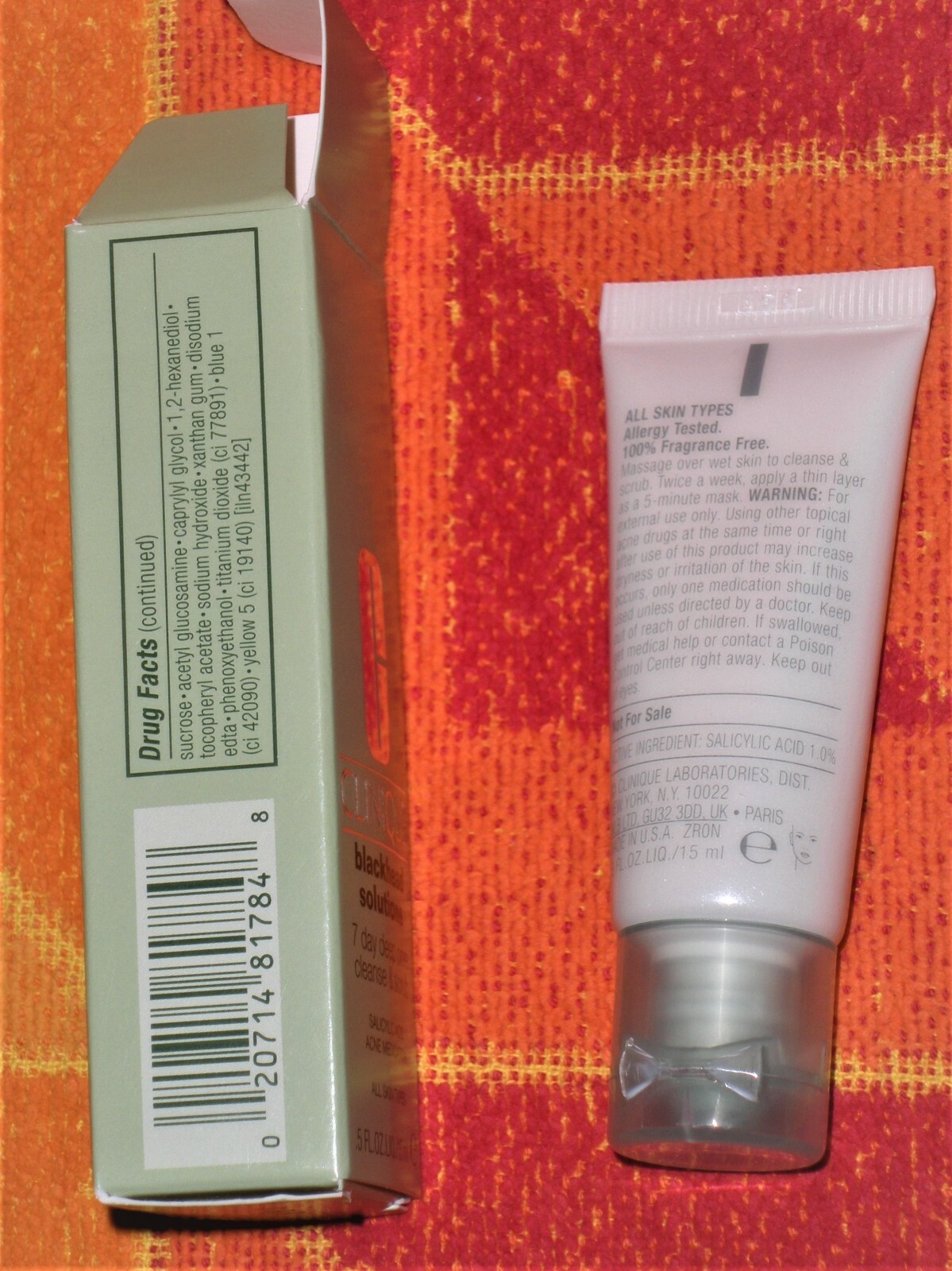 clinique deep pore cleanser