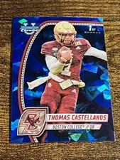 THOMAS CASTELLANOS 2024 Bowman Chrome University #172 1st Sapphire Refractor