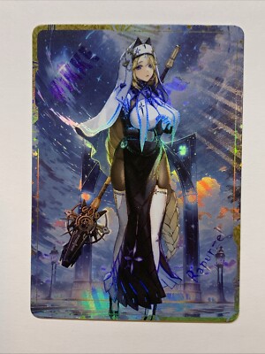 Rapunzel Saint Nikke Goddess Of Victory Girl Sexy Card Holo Anime