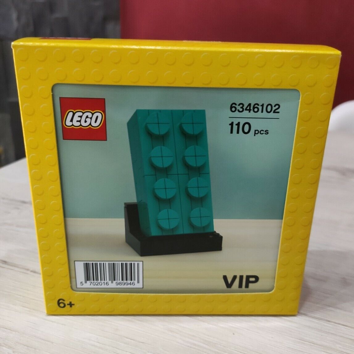 LEGO 5006291 color foglia di tè verde acqua 4x2 Brick 2020 VIP esclusivo 6346102