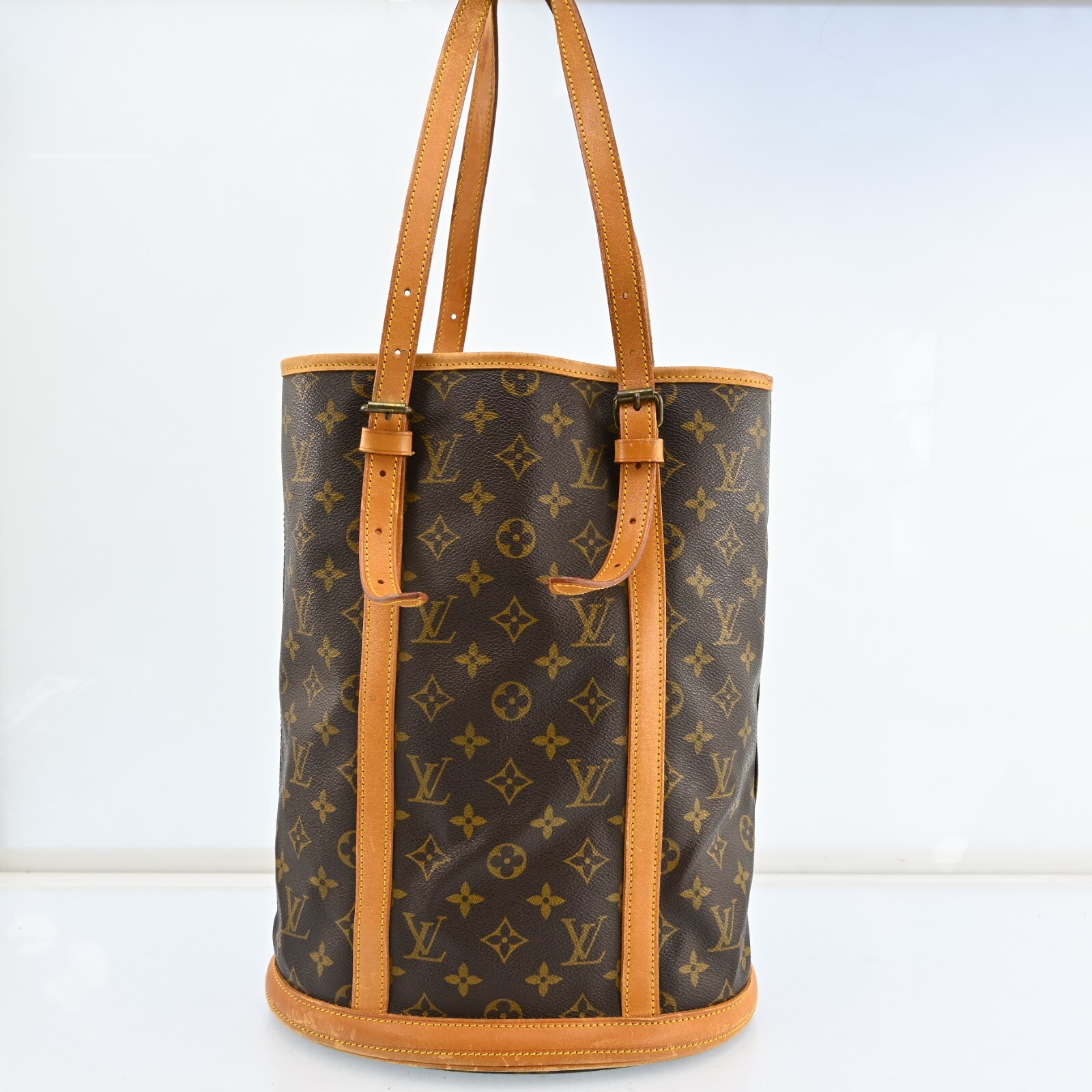 LOUIS VUITTON Monogram Bucket GM Shoulder Bag M42236 LV STICKY E3297CY704-image