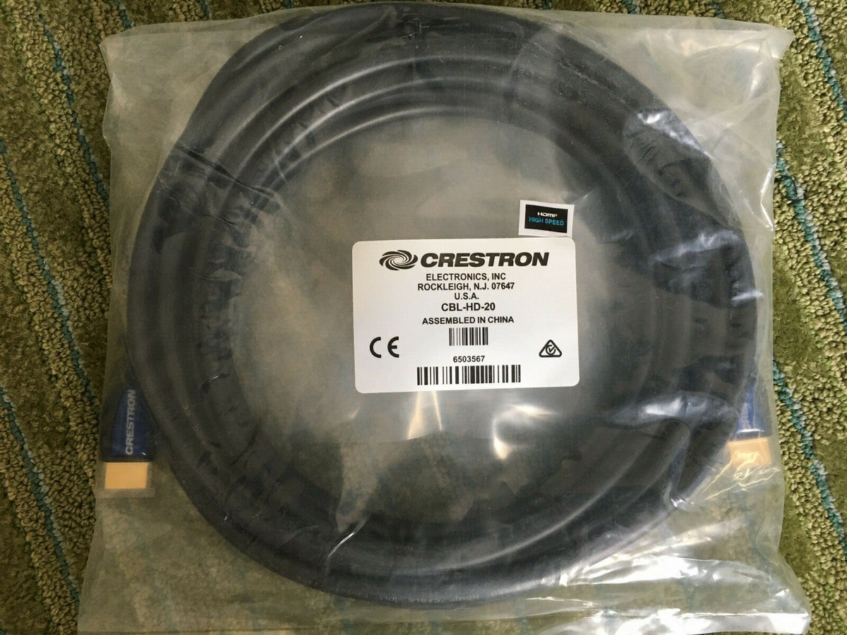 Crestron認定HDMIケーブルCBL-HD-20 (6m) 10本セット