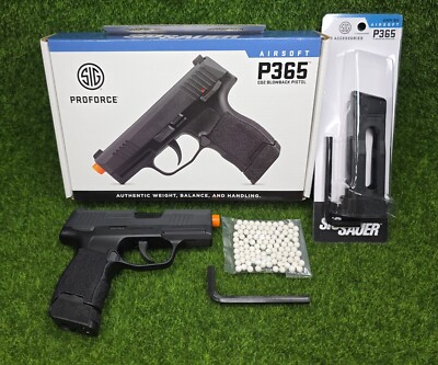 希少！　SIG SAUER P365 エアソフト co2 マガジン SIG SAUER P365 .177 CAL BB CO2 POWERED AIRGUN - YouTube