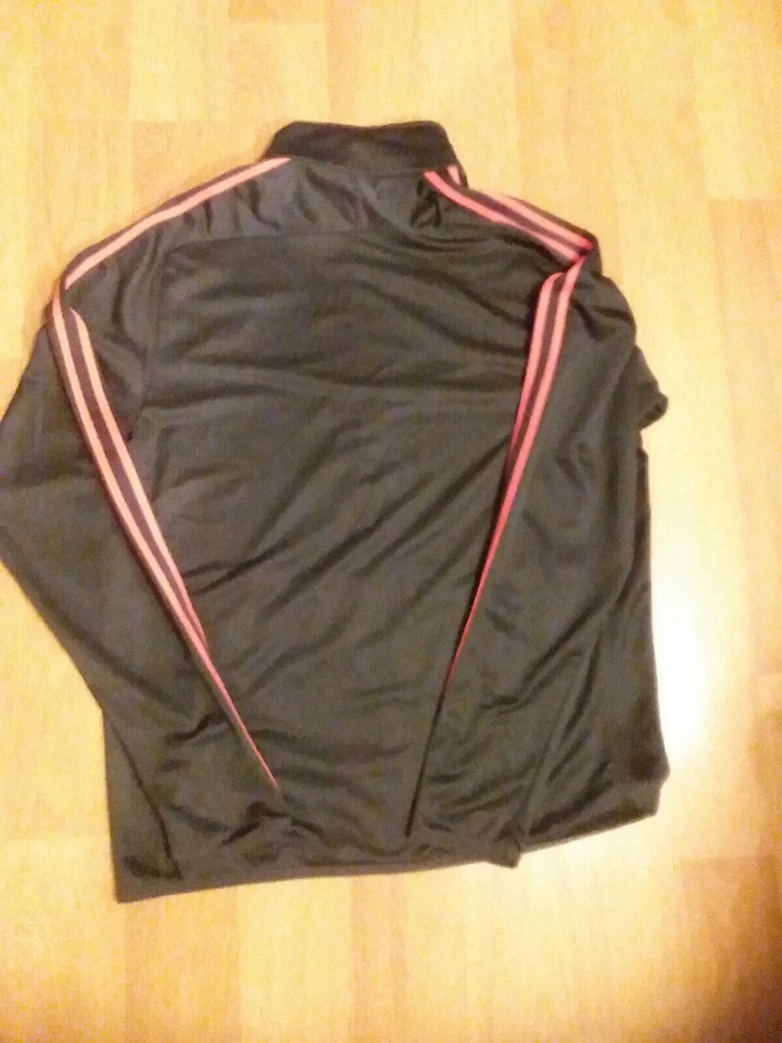 Nike Jacket Sport Training Athletic Unisex Gray and Pink Size M VGC - Image 3 of 4