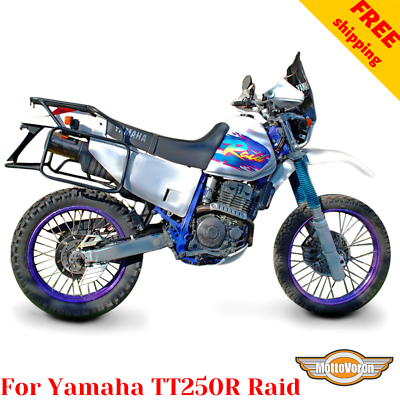 For Yamaha TT250R Raid Luggage rack system TT 250 R Raid Pannier