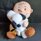 Hallmark Charlie Brown Snoopy Peanuts Plush Toy Hug From A Friend 10" New