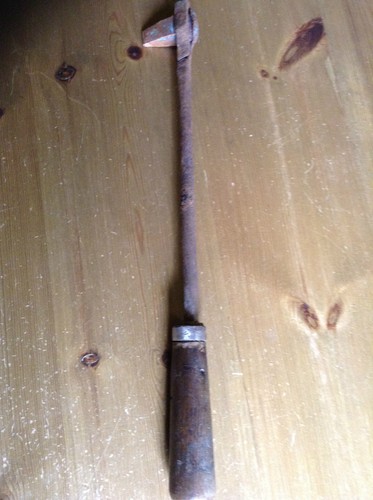 Vintage French Copper Finishing or Soldering Tool - Foto 7 di 10