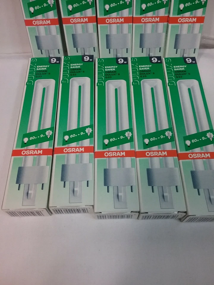 Osram 9W Dulux-S G23 Cap Compact Fluorescent Lamp -Extra Warm White - Image 3 of 4