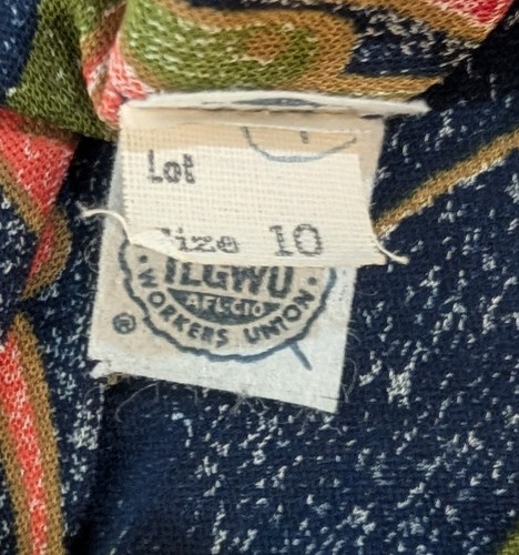 Vintage 60's MOD Saks Fifth Avenue Jersey Art Noveau Deco Print Dress S, $62.99 - Photo 14