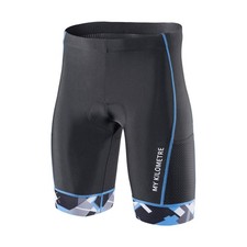 Mens Triathlon Shorts with Adjustable Drawstring Easy Reach Leg Pockets Chamo...