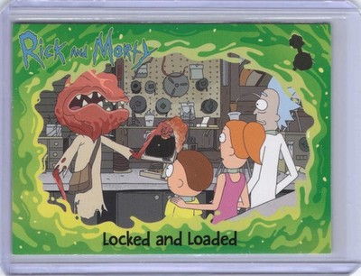 2019 Cryptozoic Rick and Morty Season 2 #03 Locked and Loaded Plumbus Deco Foil