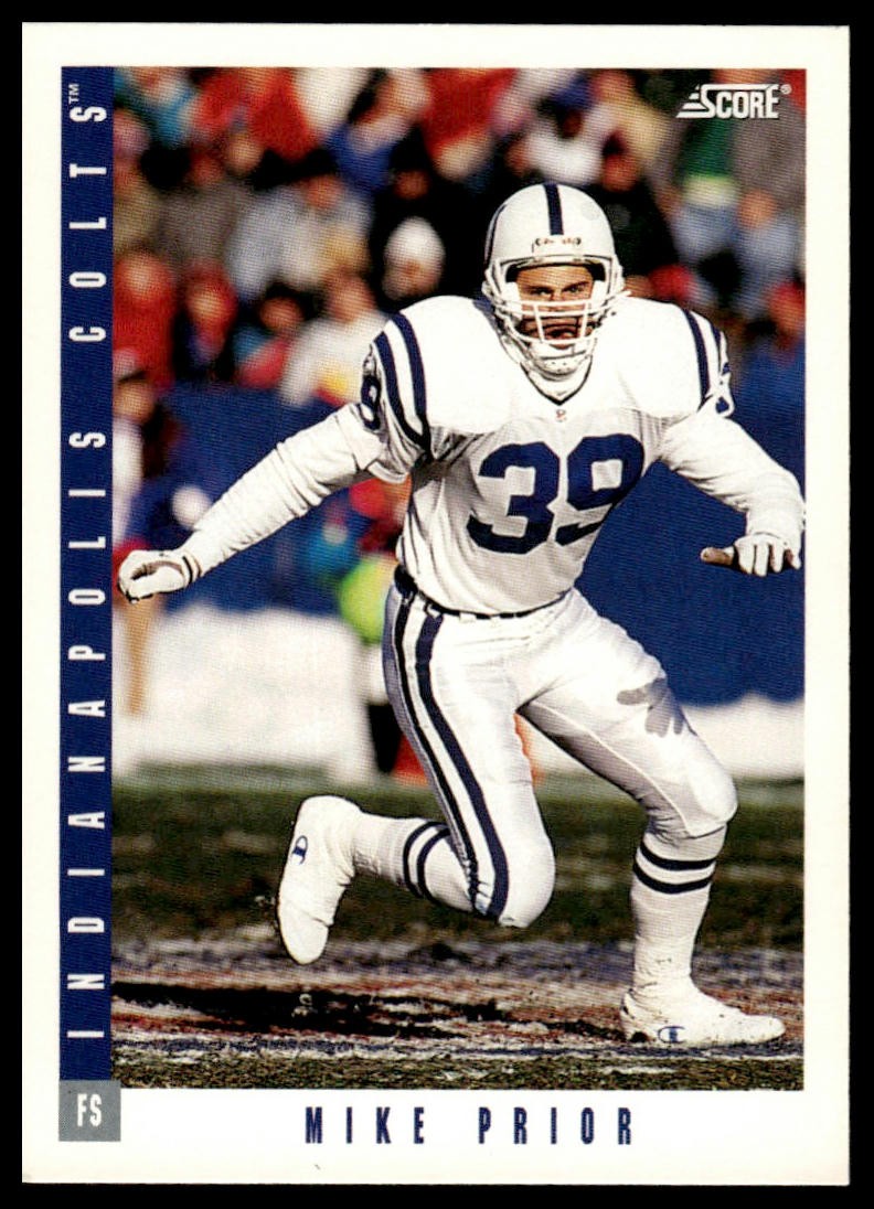 1993 Score #215 Mike Prior