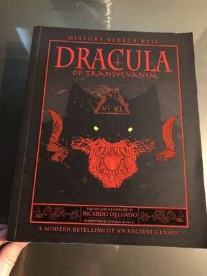 Dracula of Transylvania by Ricardo Delgado (2023, Trade Paperback)