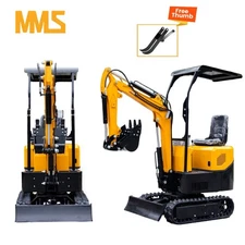 MMS Mini Excavator 1Ton Digger | Briggs&Stratton | 13.5HP | Gasoline Engine