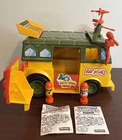 1989 Vintage Teenage Mutant Ninja Turtles Party Wagon Van Bus - Door Latch Broke