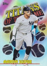 2026 TOPPS BASEBALL INSERTS SHORT PRINTS LOT OF 9 TITANS OF THE GAME JUDGE TATIS