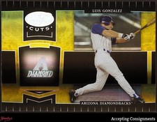 2004 Leaf Certified Cuts Marble Gold #13 Luis Gonzalez DIAMONDBACKS 05/25