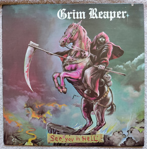 Grim Reaper See You in Hell | eBay