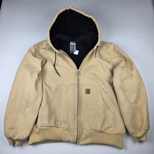 ジャケット・アウター CARHARTT ACTIVE JACKET DKB size M Carhartt Men's J130 Insulated Duck Active Jac - Level 3 Warmth