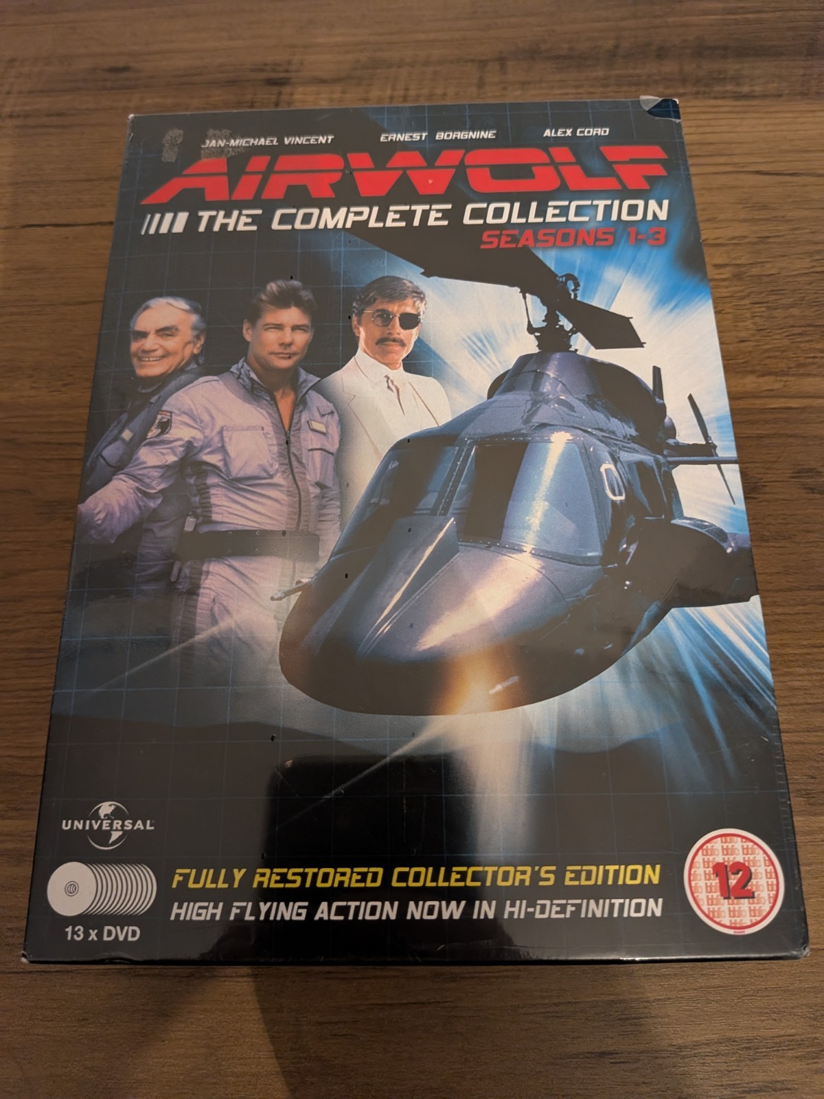 Airwolf The Complete Series Collection Season 1-3 DVD