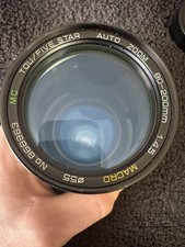 Tou Five Star Lens MC Auto Macro Zoom 1:4.5 80-200mm Camera Gear Lens