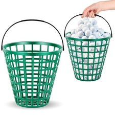 2 Pcs Golf Ball Basket, Can Hold Balls Golf Ball Container with Handle Ball H...