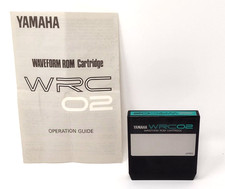 Yamaha WRC02 Waveform Rom Cartridge w/Owners Manual