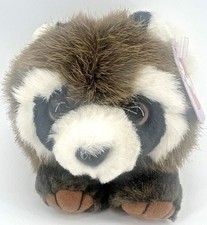 Puffkins Plush 1997 Bandit The Raccoon Collection W/Tag- Vintage 1994