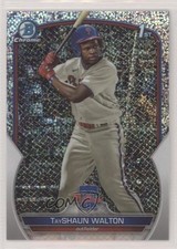 2023 Bowman Draft Chrome Sparkle Refractor TayShaun Walton #BDC-183 y6z