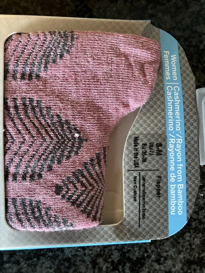 Calcetines Sockwell Cashmarino, tallas pequeñas-medianas (4-7,5 tallas de zapatos) rosa loto Foto 3 de 4