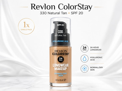 Revlon ColorStay Longwear Makeup Foundation 30ml 330 Natural Tan SPF 20 Neu